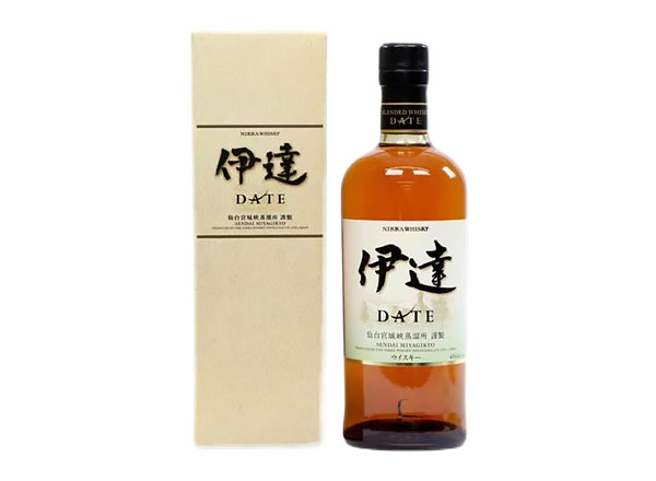 台州Nikka Date回收一甲宫城峡蒸馏所产伊达调和型威士忌