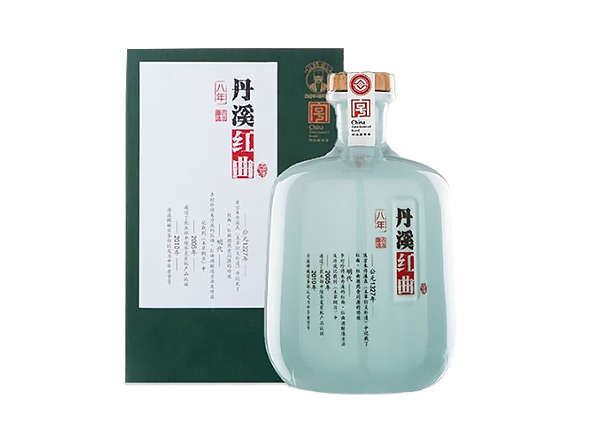 台州丹溪黄酒回收丹溪8年红曲黄酒750mL 2瓶礼盒装