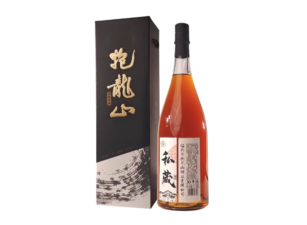 台州抱龙山黄酒回收抱龙山私藏30年陈酿1.38L礼盒装绍兴花雕酒