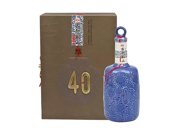 台州古越龙山40年黄酒回收古越龙山四十年陈酿花雕酒