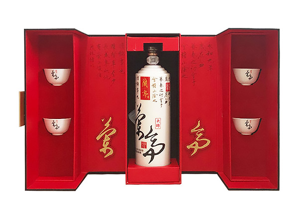 台州会稽山黄酒回收大师兰亭三十年陈酿1L商务版礼盒装
