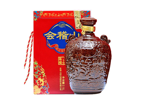 台州回收会稽山二十年黄酒陶坛20年陈酿2.5L花雕酒