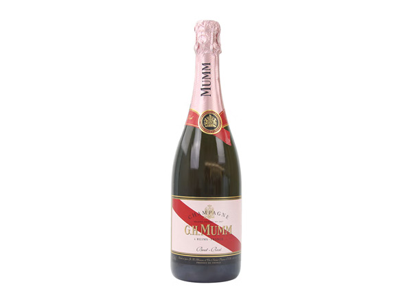 台州回收​玛姆红带香槟老款桃红玫瑰粉红玛姆香槟酒G.H. Mumm Brut Rose