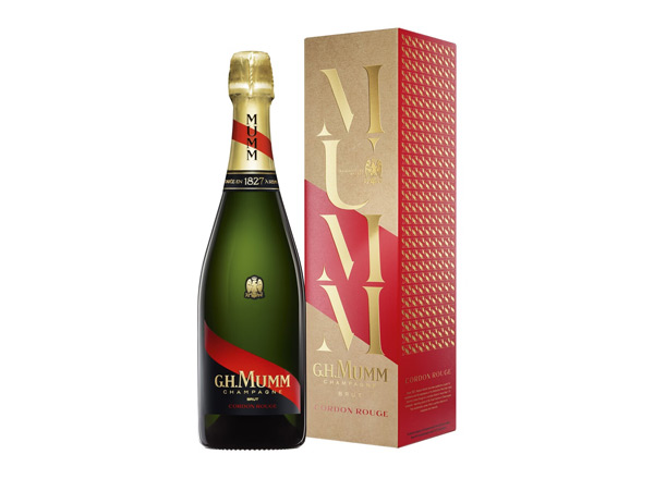 台州玛姆香槟回收风尚版玛姆红带香槟起泡酒G.H. Mumm Cordon Rouge Brut